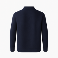 Victor | Texturiertes Herrenpullover mit Viertelreißverschluss - Moderne Passform