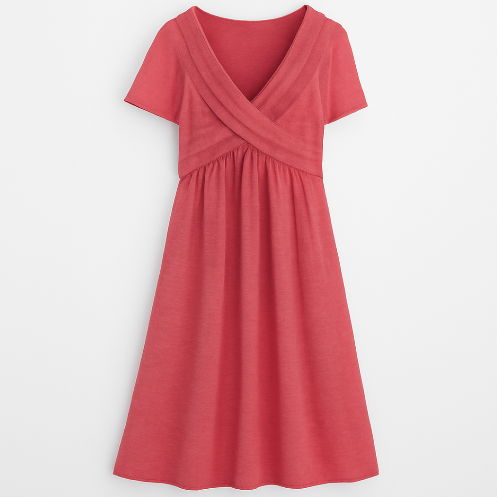 Dalia | Lockeres Wickelkleid: einfache Eleganz für jeden Anlass