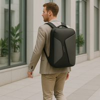 Xander | Geschäftsrucksack mit wasserabweisendem Stoff und USB-Anschluss