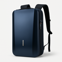 Renzo | Diebstahlsicherer Rucksack aus ABS mit eingebautem Schloss