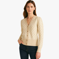Alora | Damen-Pailletten-Cardigan: atmungsaktive Eleganz und lässiger Stil