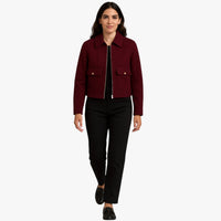 Alison | Eleganter Winter-Street-Jacke: warm, praktisch und mit Taschen