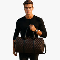 Jake | Herrenleder-Wochtasche: Elegant und geräumig für jede Reise
