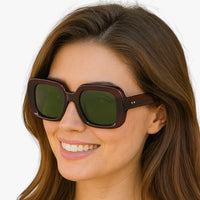 Tamara | Entschlossener Eleganz - Designer Damen Sonnenbrillen aus Acryl