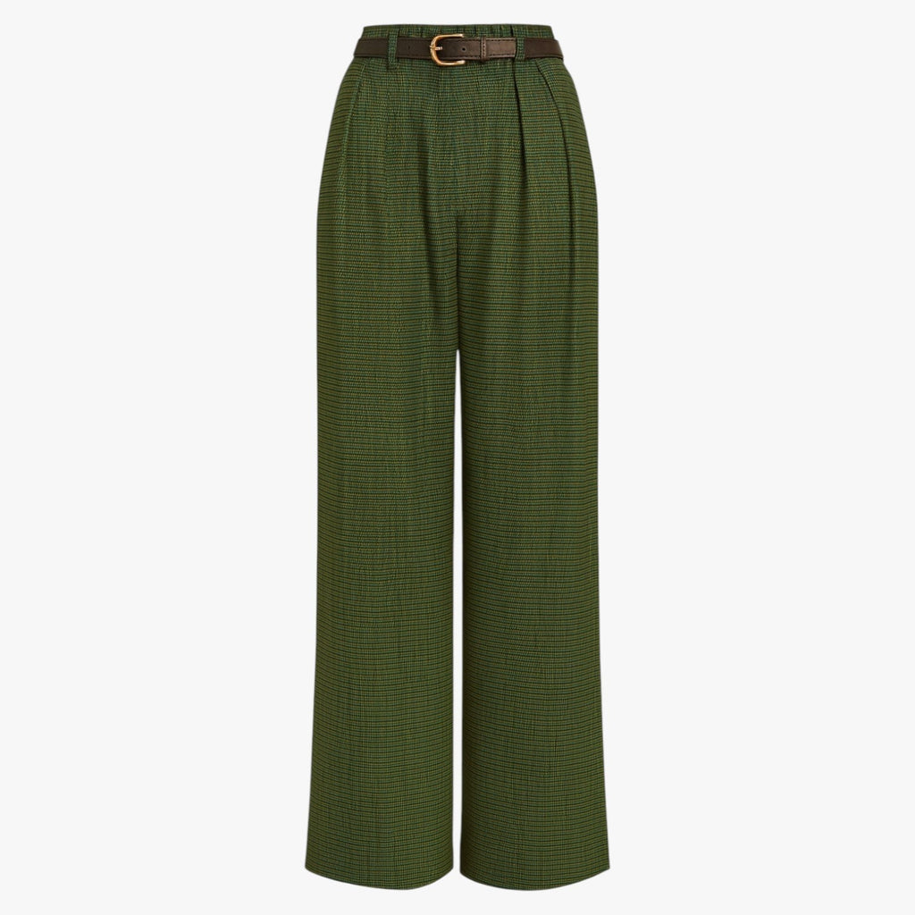 Lyca | Hoch taillierte Vintage-Quadrat-Hosen