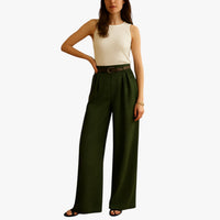 Lyca | Hoch taillierte Vintage-Quadrat-Hosen
