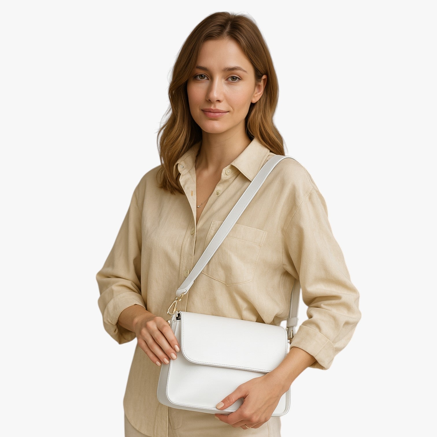 Quinn | Mini-Pochette aus PU-Kunstleder 2024