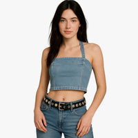 Belen | Unisex Leder-Punk-Gürtel mit Nieten