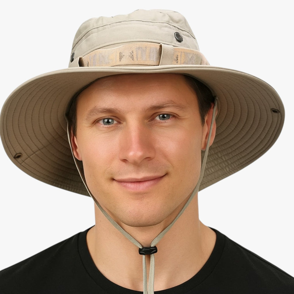 Preston | Sommer Hut für Herren mit UV-Schutz und atmungsaktivem Mesh