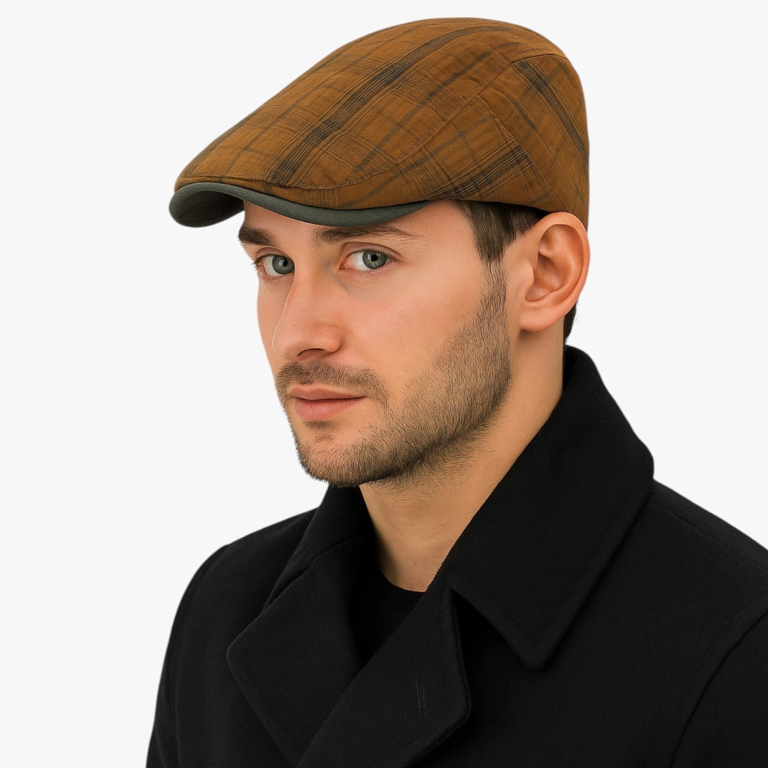 Sevyn | Retro-Tartan-Cotton-Kopfbedeckung