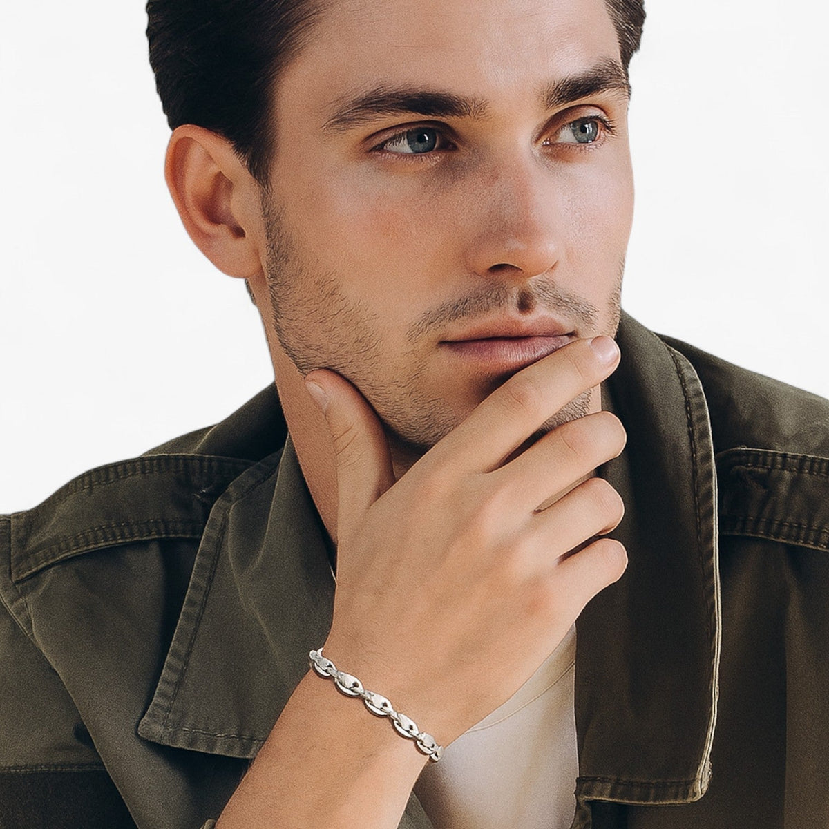 Ivan | Herrenarmband aus wasserdichtem Stahl von Vnox