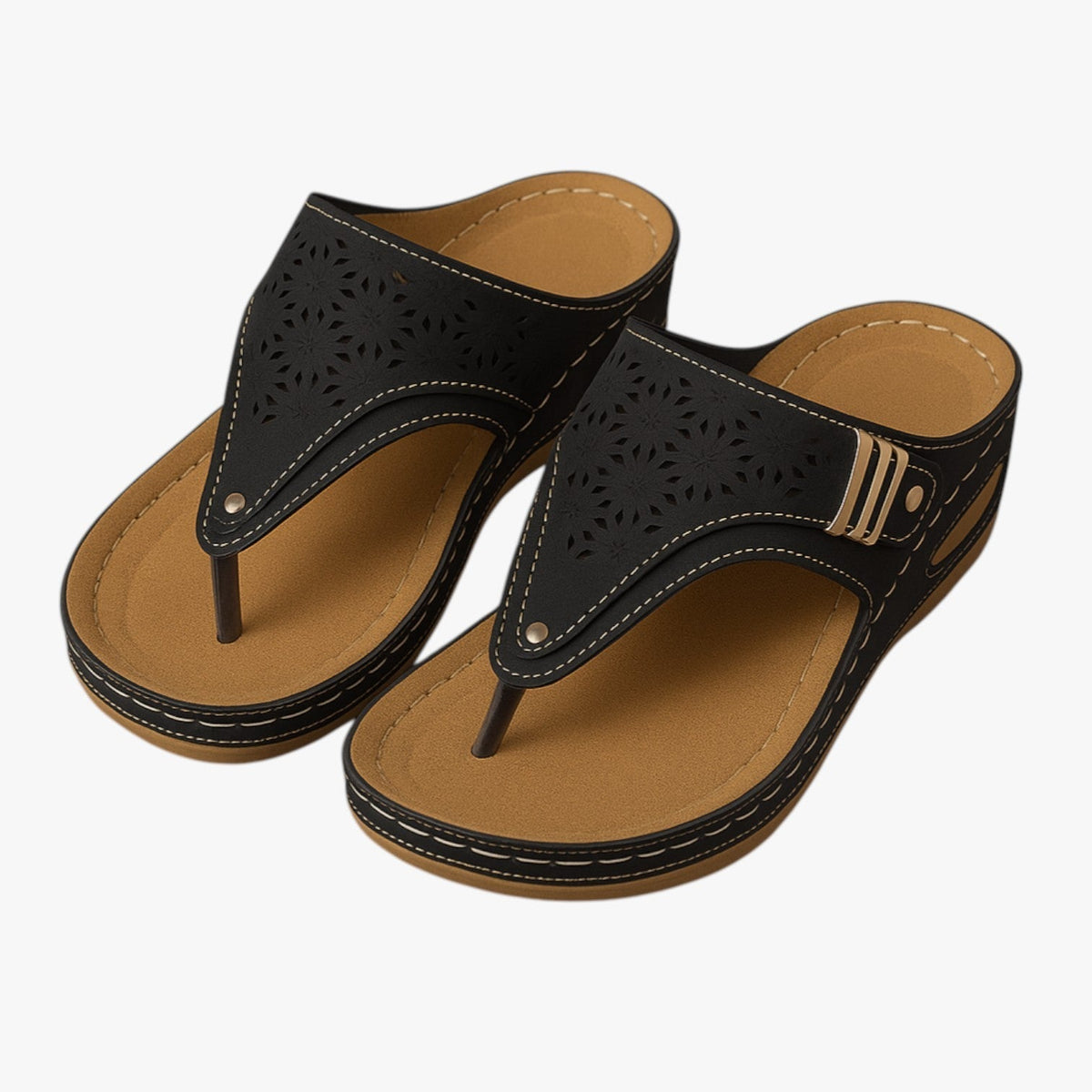 Julia – Damen-Sandalen mit Sommerabsatz