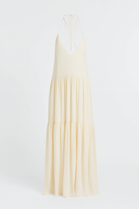 Bequemes & trendiges Maxi-Slipkleid mit Halterneck zum Binden – Komfort und Stil für jeden Tag