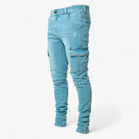 Keegan | Hoch Elastische Freizeitjeans - Perfekt für Entspannte und Aktive Tage