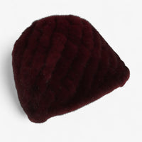 Celeste | Luxuriöser Mink-Fell Hut – Winterwärme & Eleganz