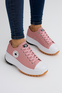 Plateau-Sneaker mit Absatz – Dalia