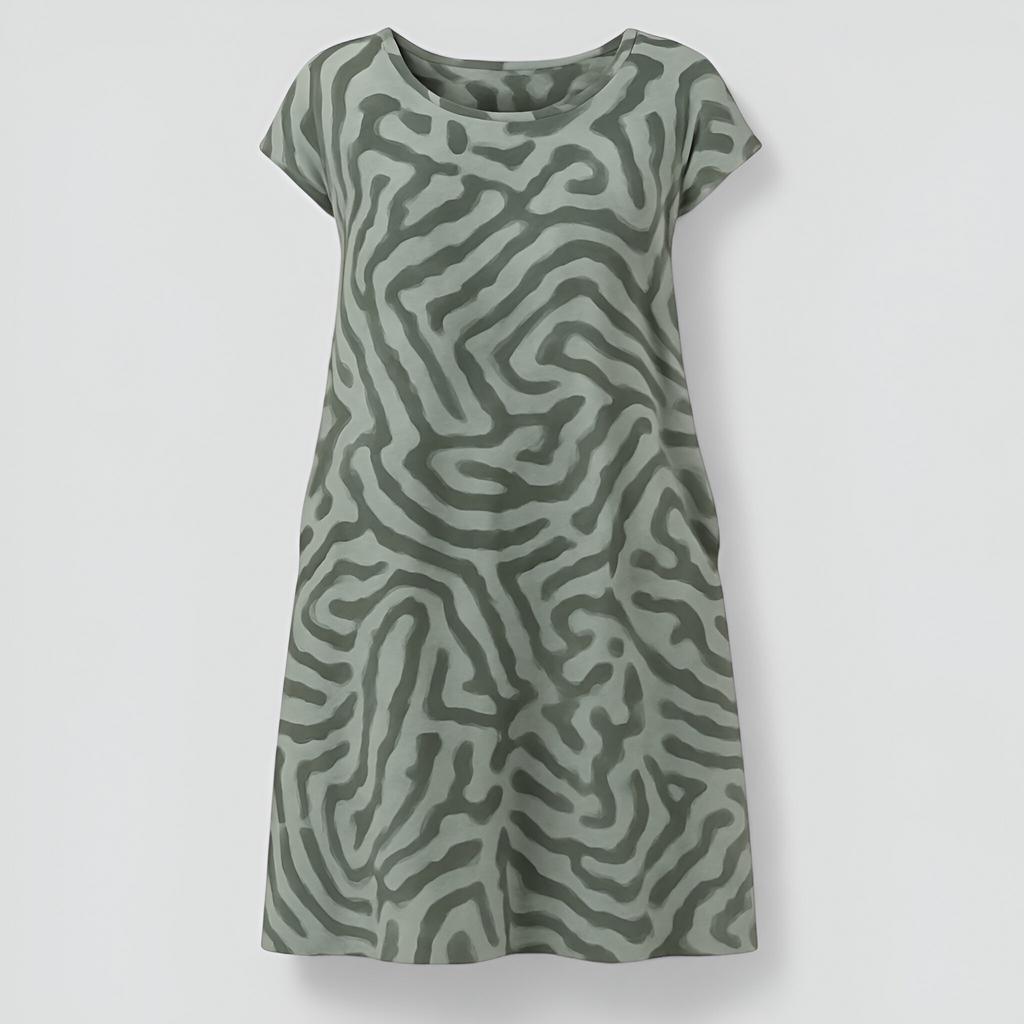 Oria | Damen A-Linien Sommerkleid Elegantes Design