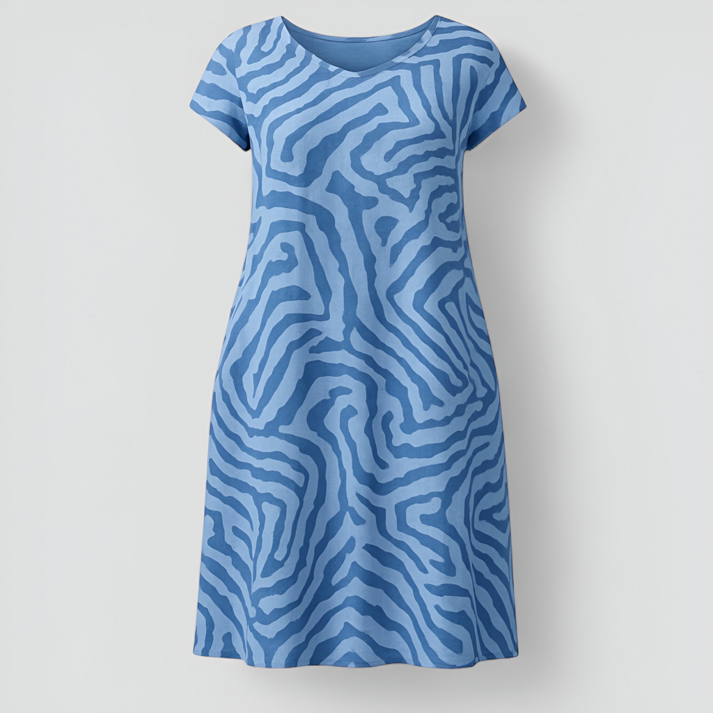 Oria | Damen A-Linien Sommerkleid Elegantes Design
