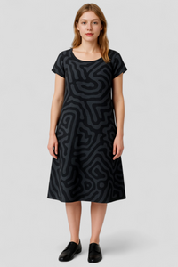 Oria | Damen A-Linien Sommerkleid Elegantes Design