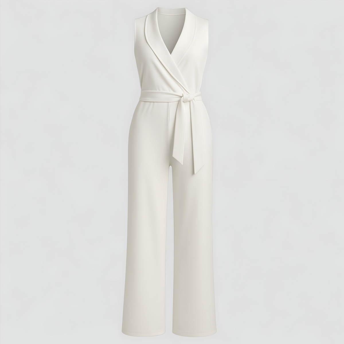 Aela | Damen Elegante V-Ausschnitt Jumpsuit