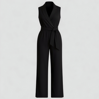 Aela | Damen Elegante V-Ausschnitt Jumpsuit