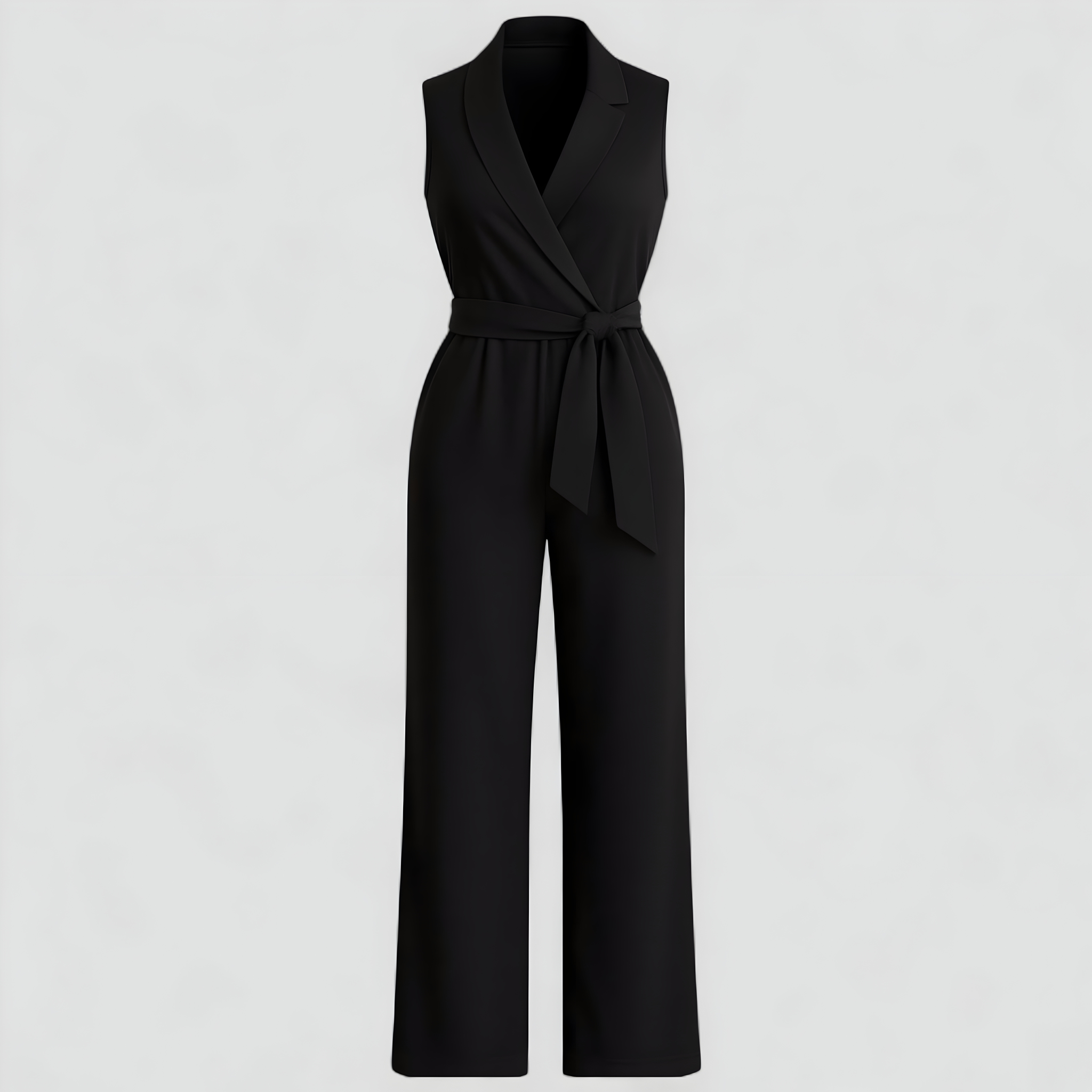 Aela | Damen Elegante V-Ausschnitt Jumpsuit