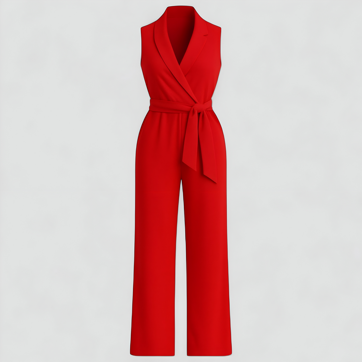 Aela | Damen Elegante V-Ausschnitt Jumpsuit