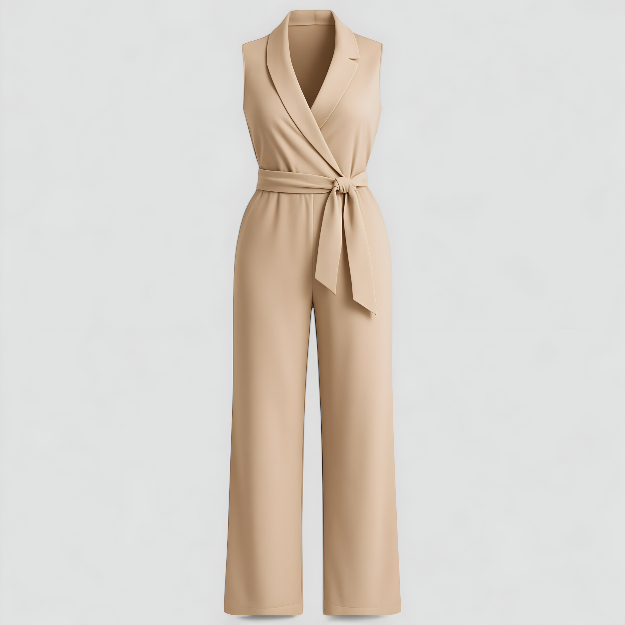 Aela | Damen Elegante V-Ausschnitt Jumpsuit