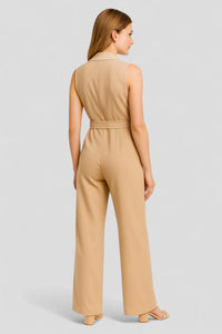Aela | Damen Elegante V-Ausschnitt Jumpsuit