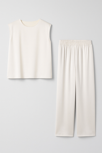 Abbey | Damen Eleganter Zweiteiler Set Sommer