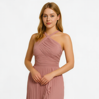 Aurie | Damen Elegantes Lila Kleid