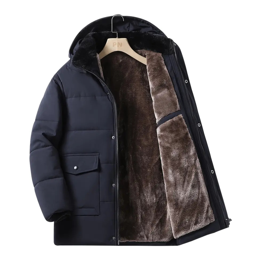 ThermoMax - Herren-Kapuzenjacke für den Winter