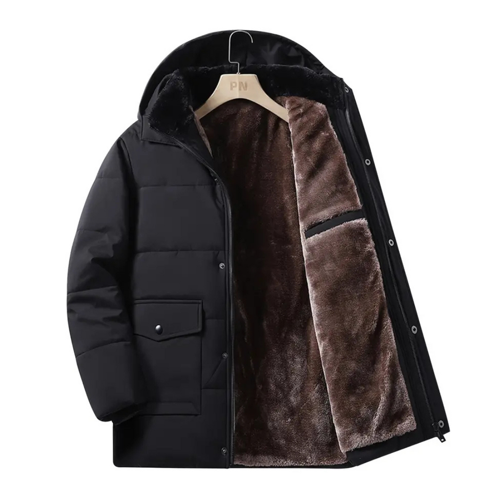 ThermoMax - Herren-Kapuzenjacke für den Winter