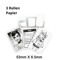 PrintPocket™ Tragbarer Mini-Drucker für Notizen und Fotos