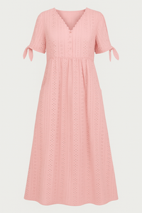 Brisa | Elegantes Damenkleid Mit V-Ausschnitt