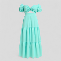 Martina | Elegantes Damenkleid mit Knoten-Design
