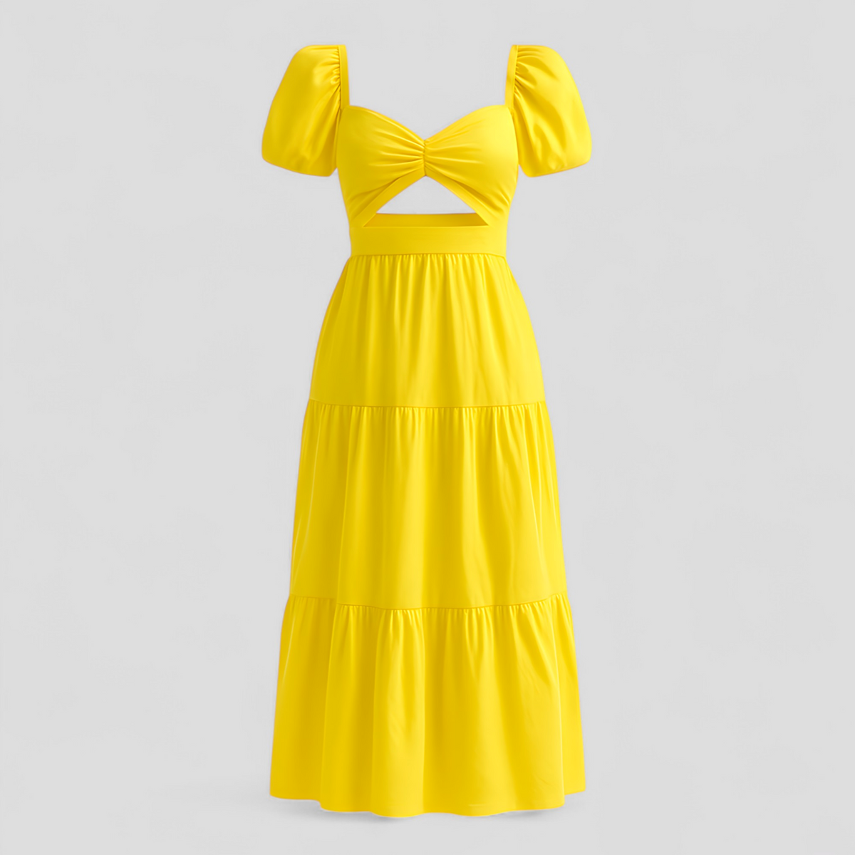 Martina | Elegantes Damenkleid mit Knoten-Design