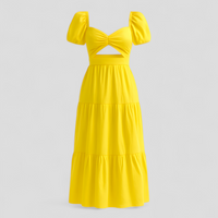 Martina | Elegantes Damenkleid mit Knoten-Design