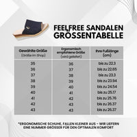 FeelFree – Ergonomische Sandalen