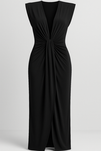Martha | Damenkleid aus Glänzendem Satin