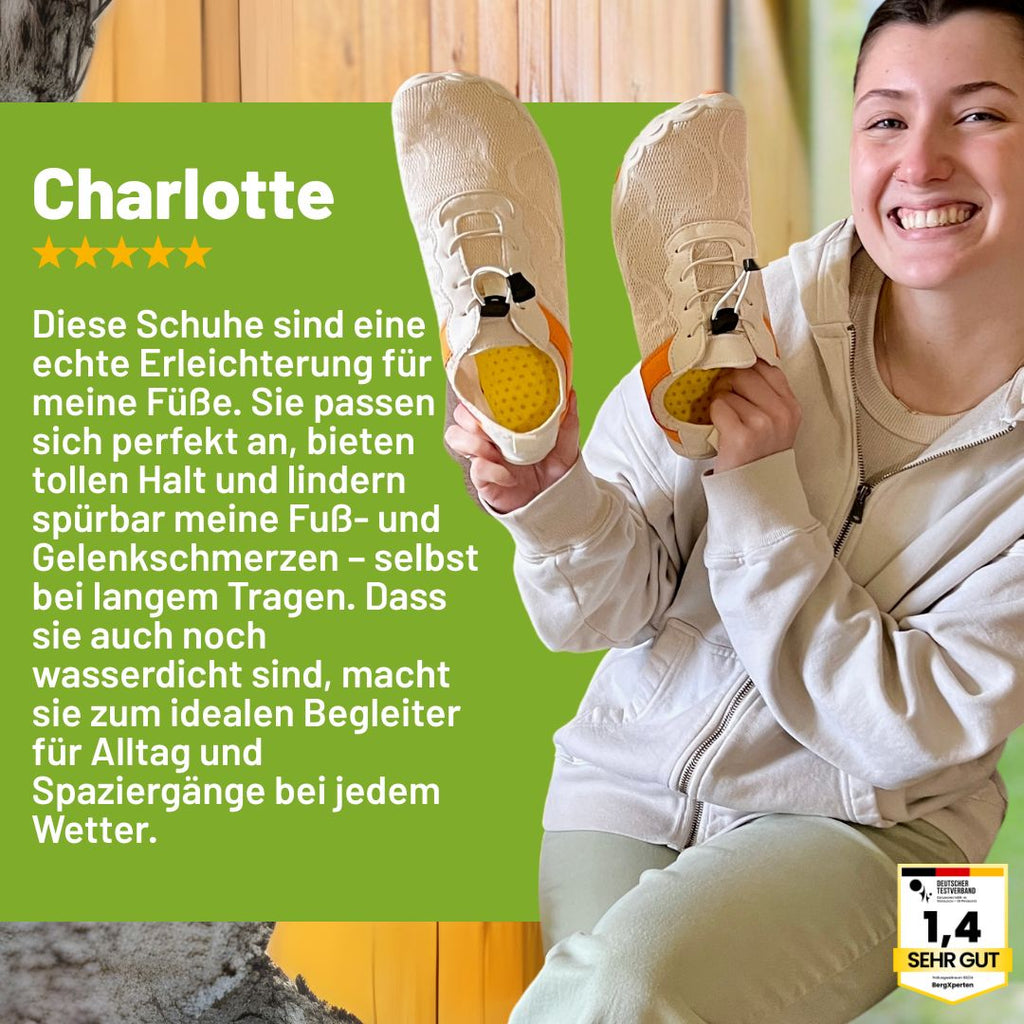 FreeStep – ergonomische & wasserdichte Barfußschuhe