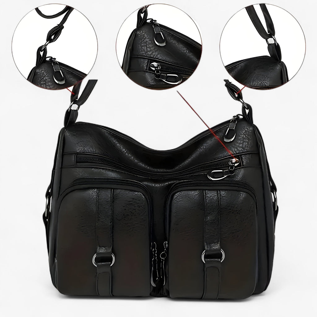 Gwyneth Cargo Tasche | Damenhandtasche mit mehreren Fächern
