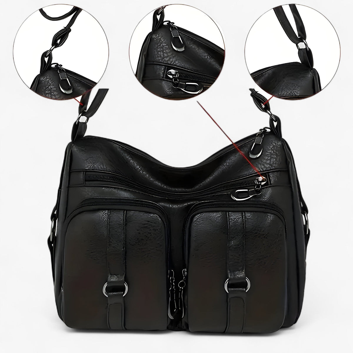 Gwyneth Cargo Tasche | Damenhandtasche mit mehreren Fächern