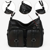 Gwyneth Cargo Tasche | Damenhandtasche mit mehreren Fächern