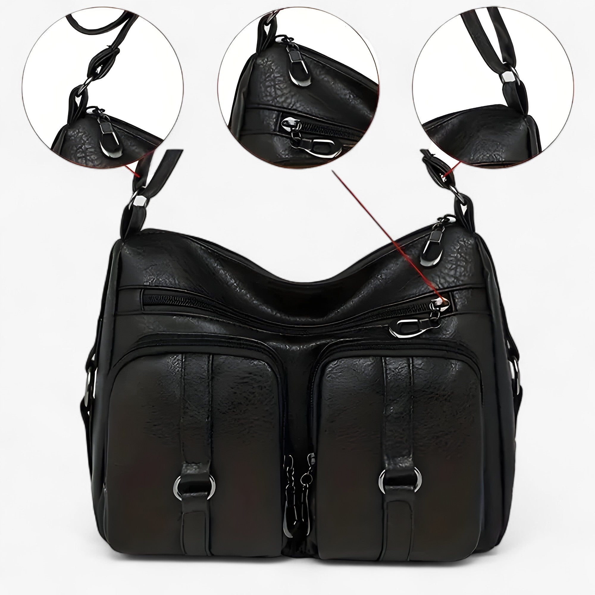 Gwyneth Cargo Tasche | Damenhandtasche mit mehreren Fächern