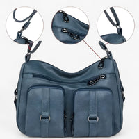 Gwyneth Cargo Tasche | Damenhandtasche mit mehreren Fächern