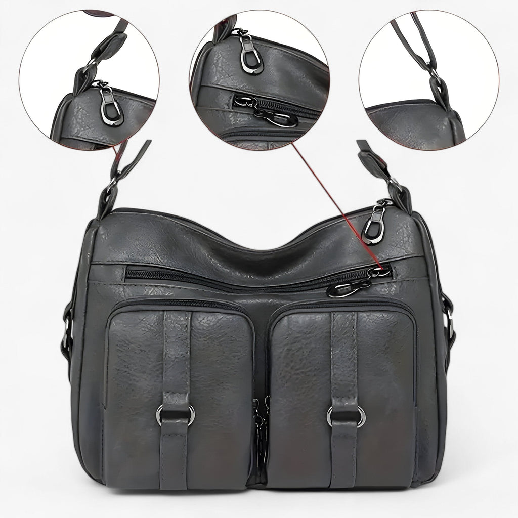 Gwyneth Cargo Tasche | Damenhandtasche mit mehreren Fächern