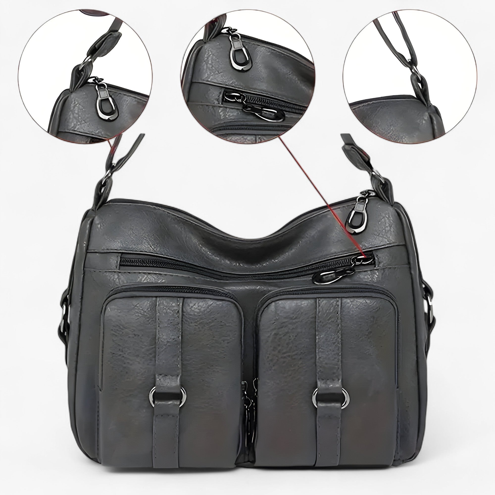 Gwyneth Cargo Tasche | Damenhandtasche mit mehreren Fächern