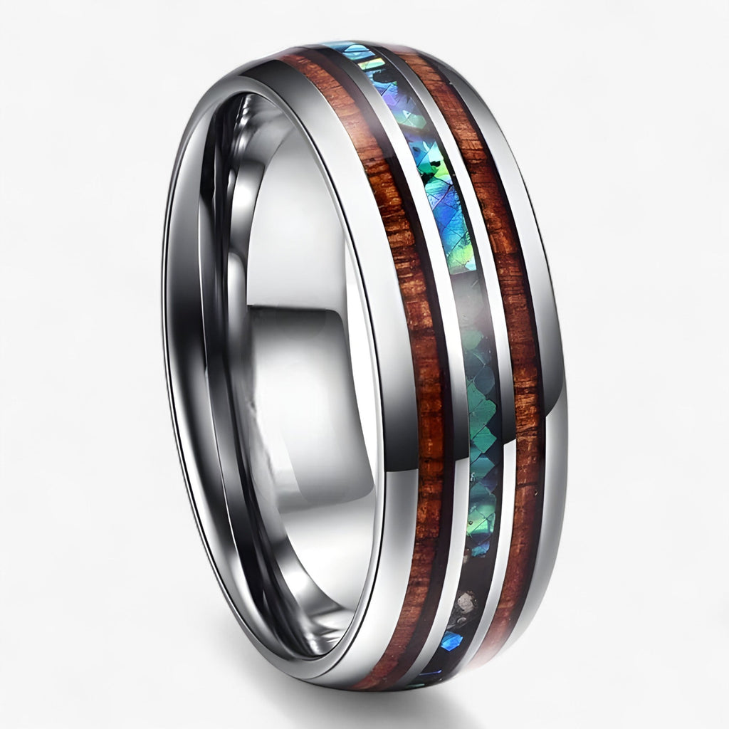 Maui | Natur-Ring aus Kokosnuss – Handgefertigter Inselstil