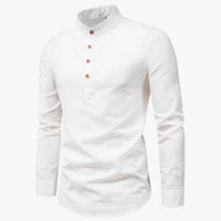 Railey | Herren-Hemd aus Baumwolle und Leinen – Frischer Frühling mit lässigem Stil
